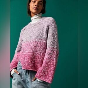 Free People Cocoon Dip Dye Sweater